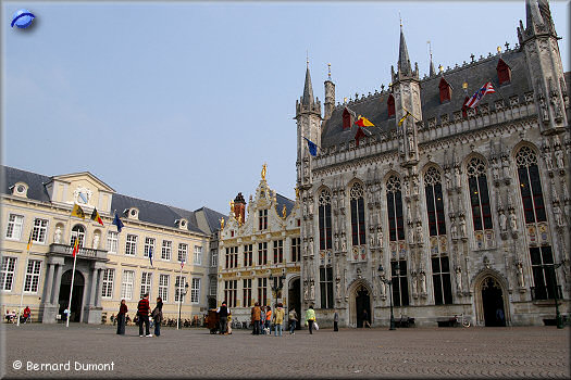 Brugge : Burg square