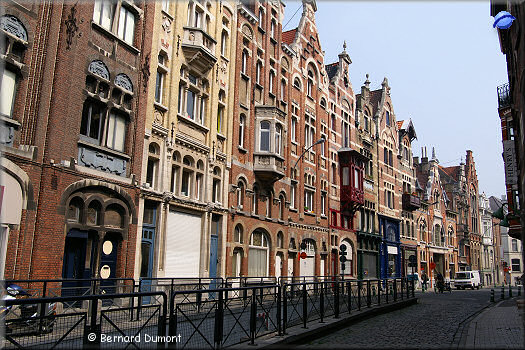 Gent : street near Friday market