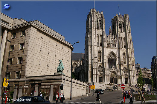 Brussels : Sts.Michel-and-Gudule cathedral