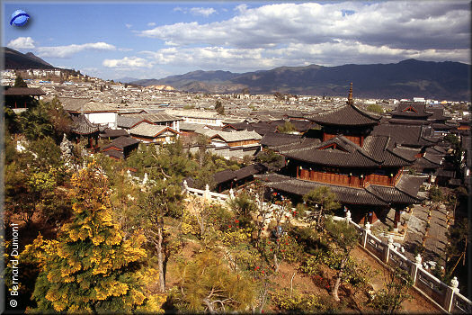 Lijiang, vue sur la vieille ville