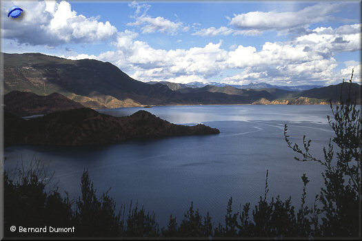 Lac Lugu (Lugu Hu), à 2685 m d'altitude