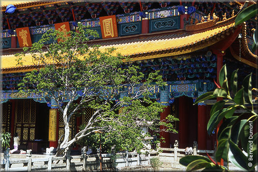 Kunming, temple bouddhiste Yuantong