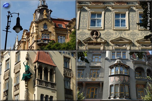 Prague : in the former Jewish Town