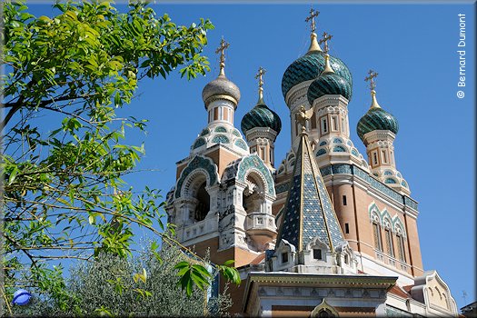 Nice, St. Nicholas russian orthodox cathedral