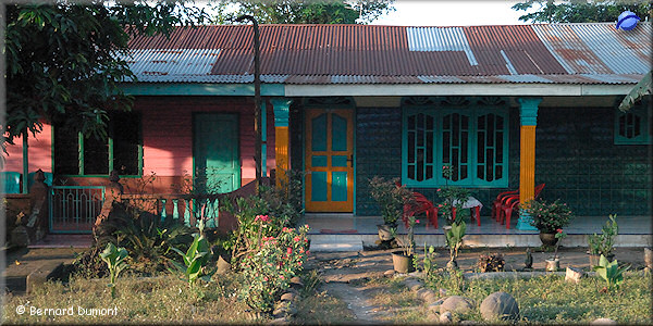 (Sumatra) Colourful house