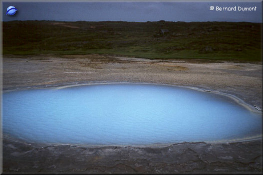 Hveravellir, the Blahver (blue pond)