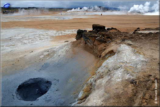 Hverarönd hydrothermal site, at the foot of Námafjall mount