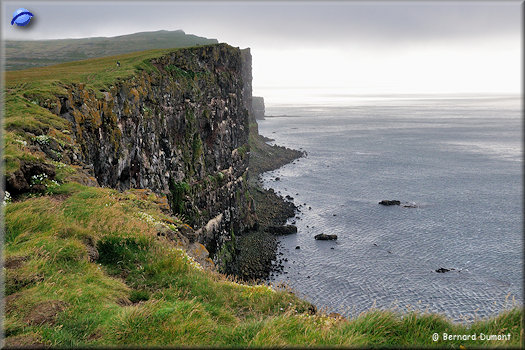 Látrabjarg cliff, Iceland westernmost point
