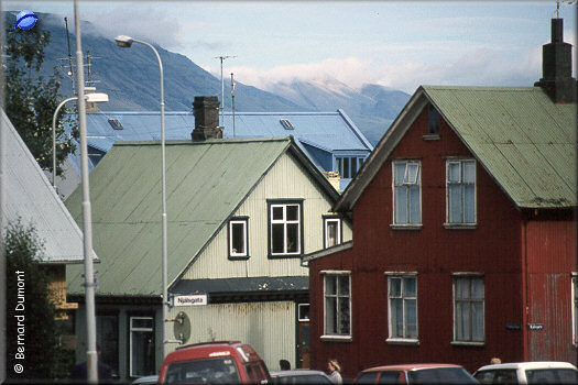 Reykjavík, colourful houses
