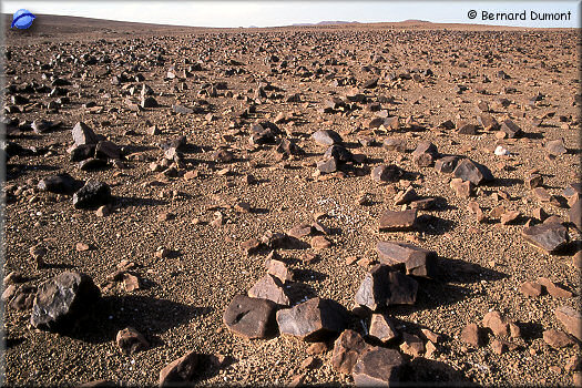 Damaraland, stones as far as the eye can see