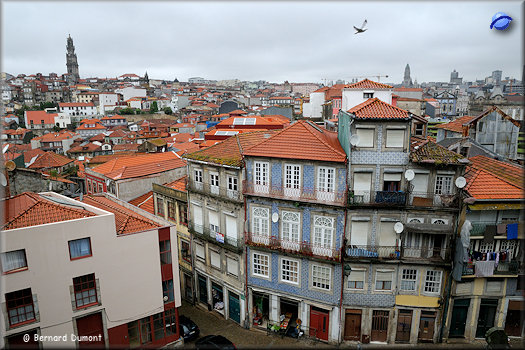 Porto, view from the Porto Cathedral (Sé do Porto)