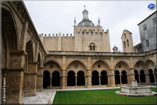 Coimbra, cloister of the old cathedral