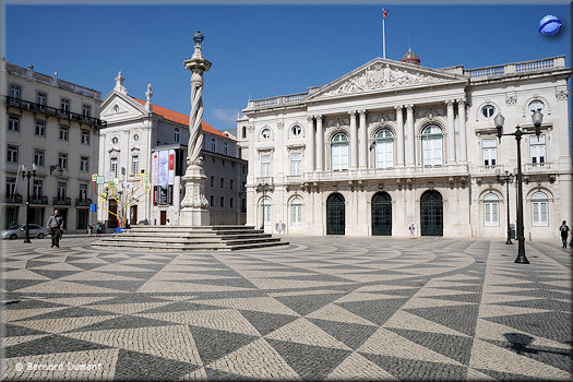 Lisbon, Town Hall Square (Praça do Municipio)