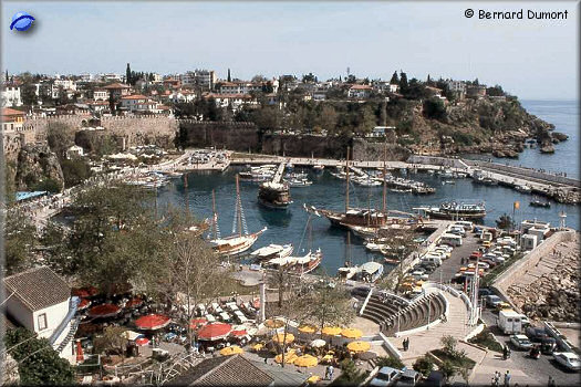 The harbour of Antalya