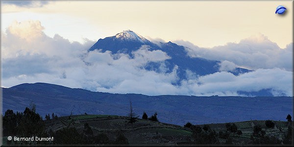 View on Tungurahua volcano (5023 m)