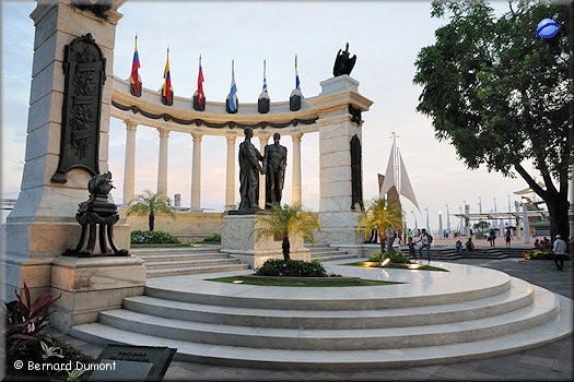 Guayaquil, the "Malecón 2000"