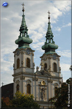 Budapest : Saint Anne's church (Szent Anna Templom), built in 1762