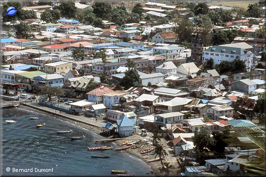 Soufriere, town view
