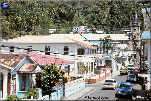 Soufriere, downtown