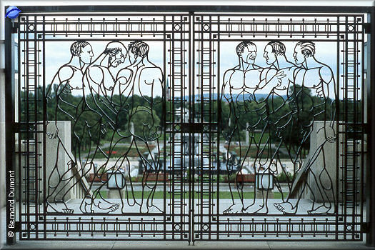 Oslo, Frogner park, gate