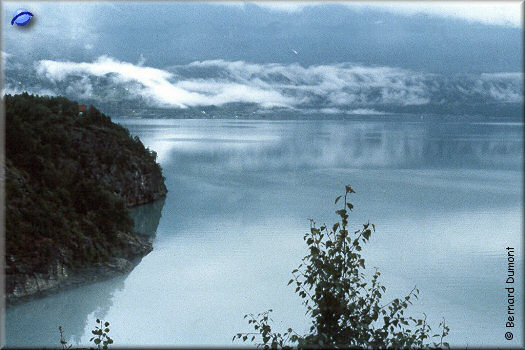 Fjord to the north of Bergen