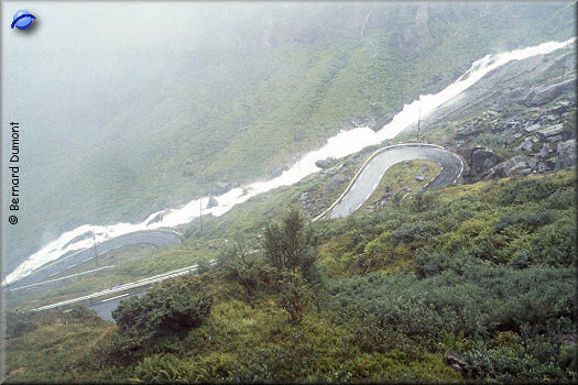Road from Bergen to Trondheim