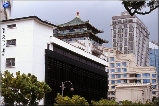 Singapour : différents styles d'architectures