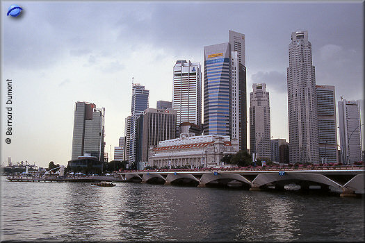 Singapour : le front de mer