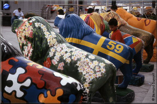 Singapour : toujours des lions...