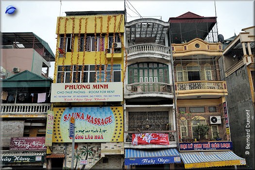 Hanoi, typical buildings