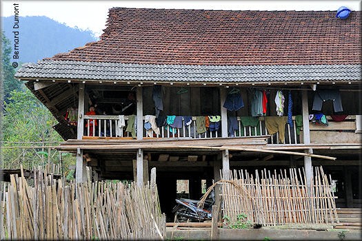 Ba Bể National Park, typical house