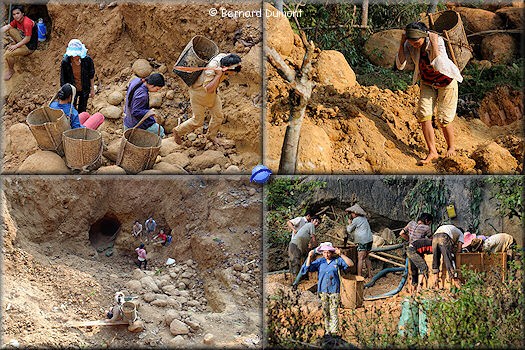 Pu Luong nature reserve, gold mine