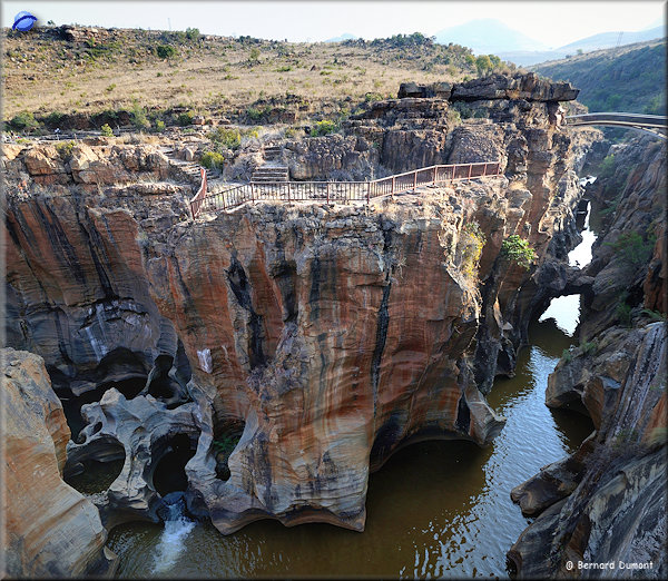 Bourke's Luck Potholes, on Blyde River