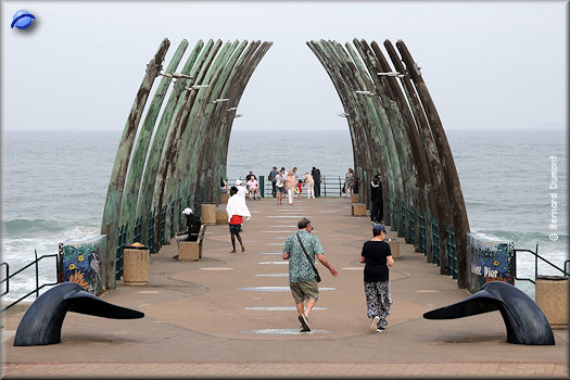 Whalebone Pier, at Umhlanga Rocks (north of Durban)