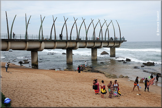 Whalebone Pier, at Umhlanga Rocks (north of Durban)